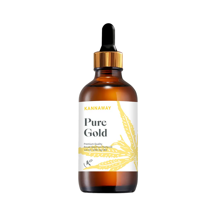 Pure gold CBD 120 mll flasche