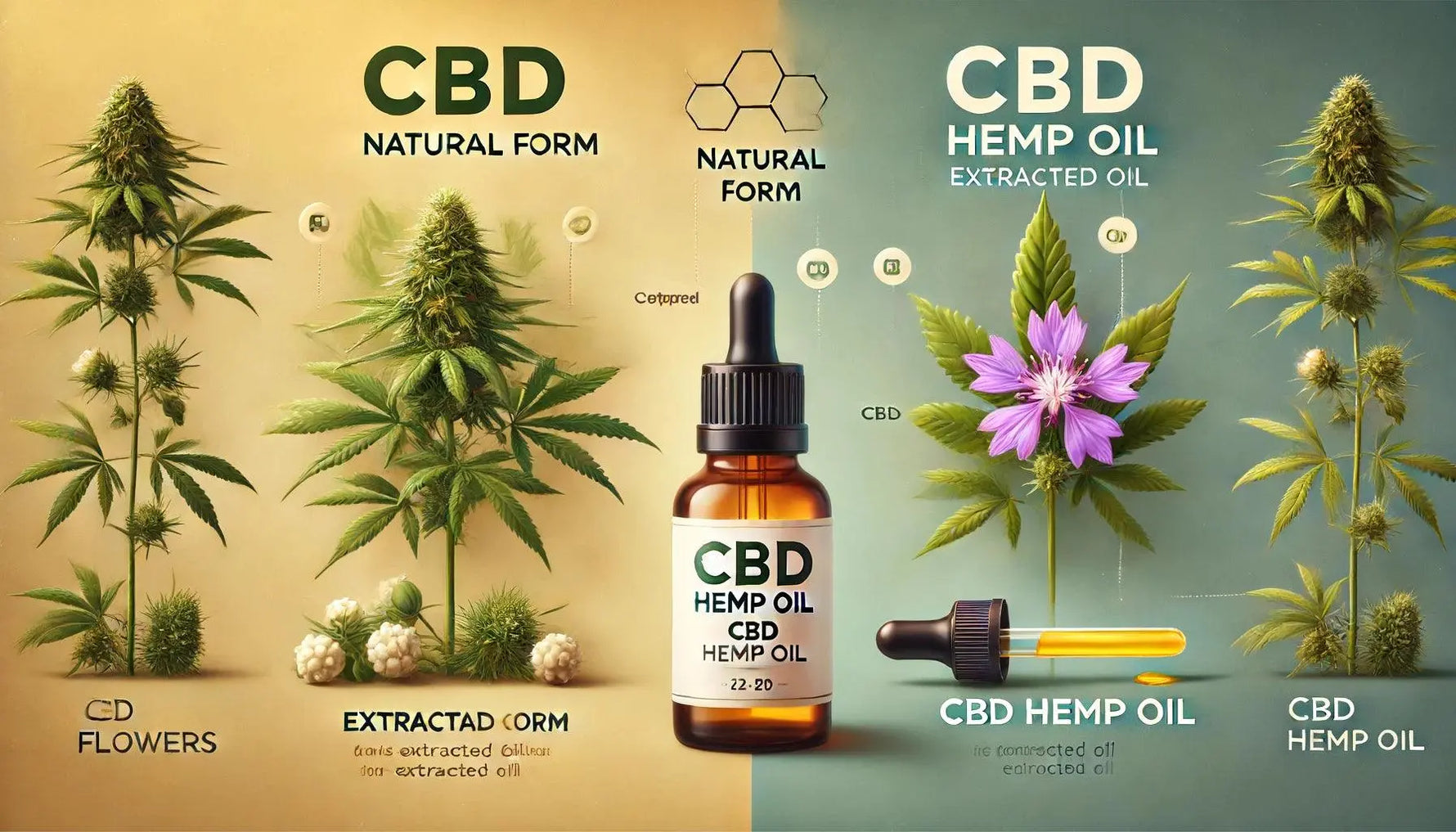 CBD-Blüten und CBD aus Hanföl