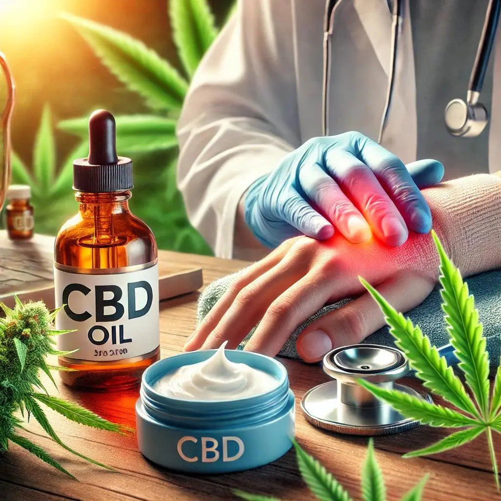 Anwendung von CBD-Öl und Creme zur Linderung von chronischen Schmerzen und Entzündungen