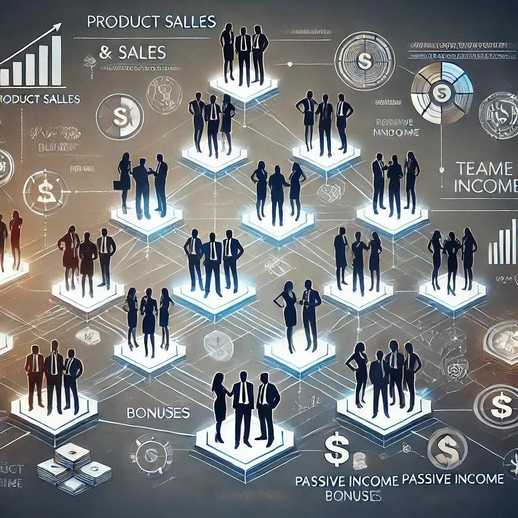 Erfahren Sie, wie Sie im Network Marketing durch verschiedene Provisionsmodelle und Vergütungsstrukturen erfolgreich Geld verdienen können