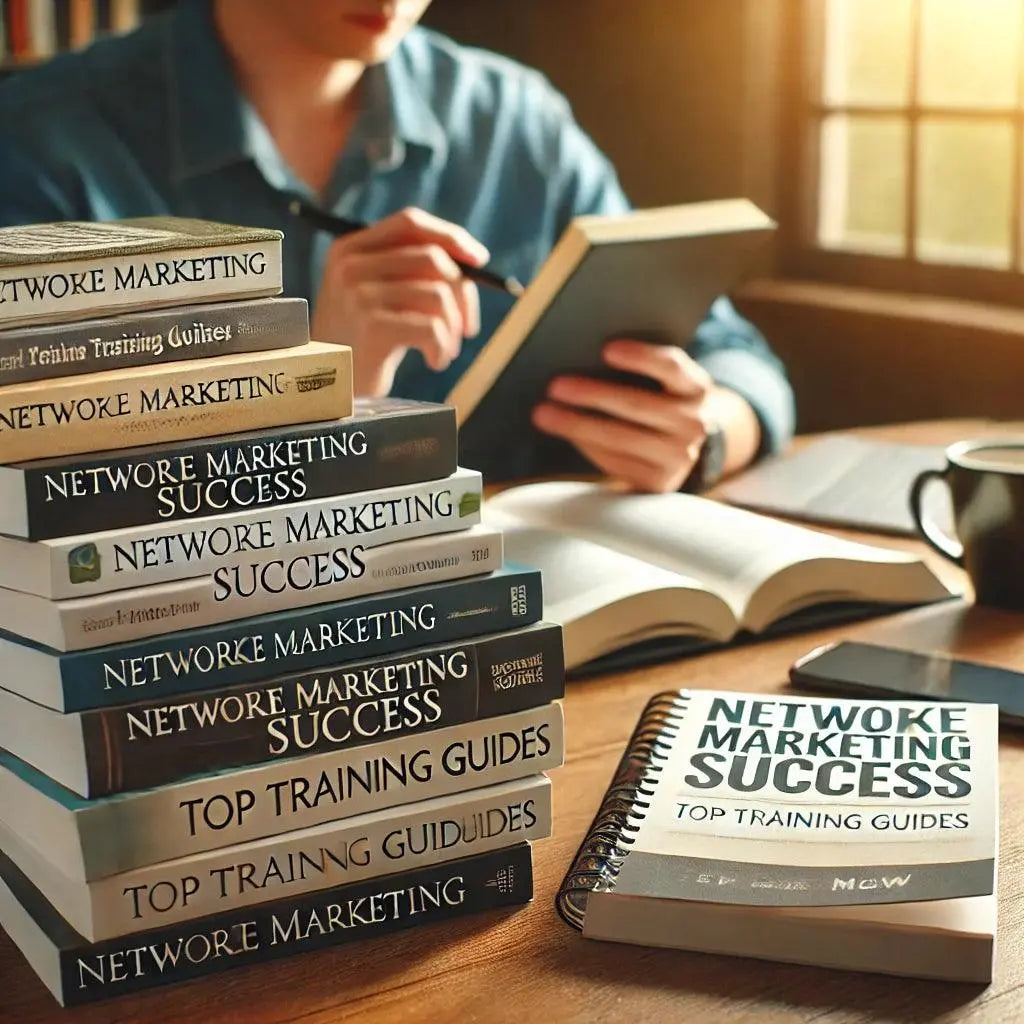 Bücher und Schulungsmaterialien über Network Marketing zur Weiterbildung und Erfolgssicherung
