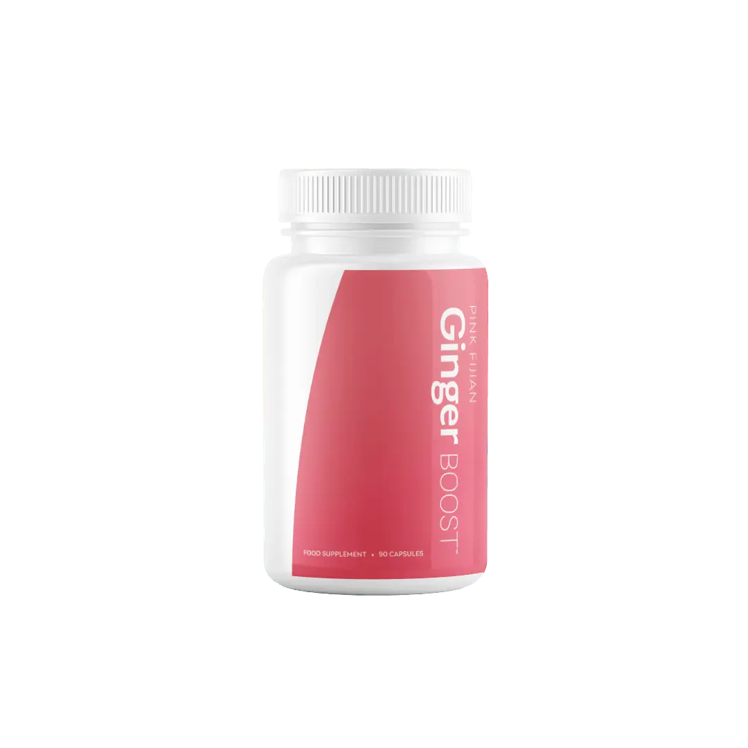 Organic Pink Fijian Ginger BOOST Capsules (90 ct.)