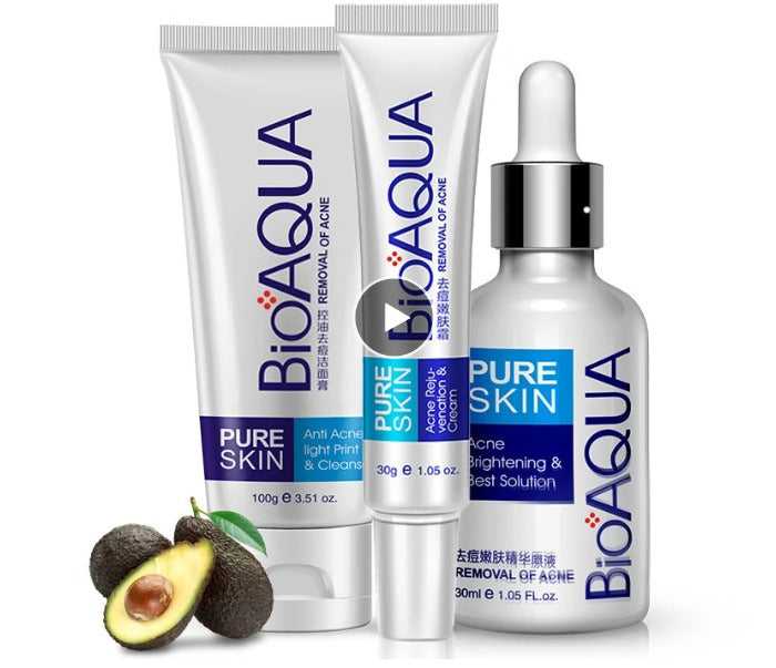 Bioaqua Akne-Behandlungsset - Die Lösung für klare Haut - Premium Kosmetik from Bioaqua - Just $8.80! Shop now at Antidotumaqua