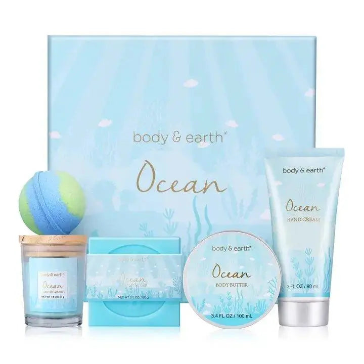 Body & Earth - Fresh Ocean Wellness-Paket - Premium  from Body & Earth - Just $27.95! Shop now at Antidotumaqua